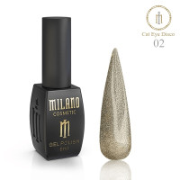 Гель лак Milano Disco Cat Eye 02